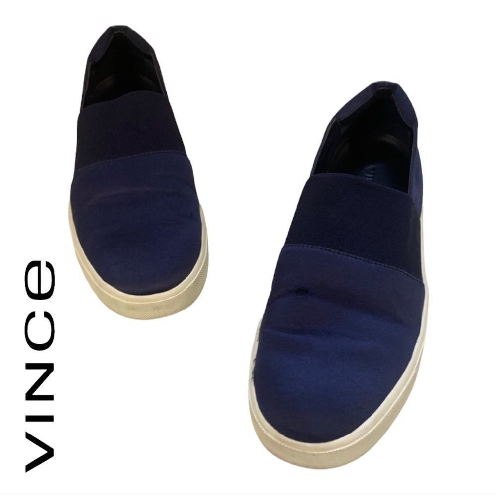 Women’s / VINCE / Slip-on’s / Dark Blue / Size 7.5